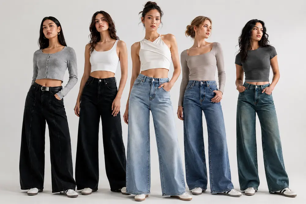 Women’s Fashion Essentials: Best-Selling Denims, Pants & Trending Tops